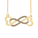 10K Yellow Gold~Brown Diamond