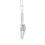 10K White Gold~White Diamond