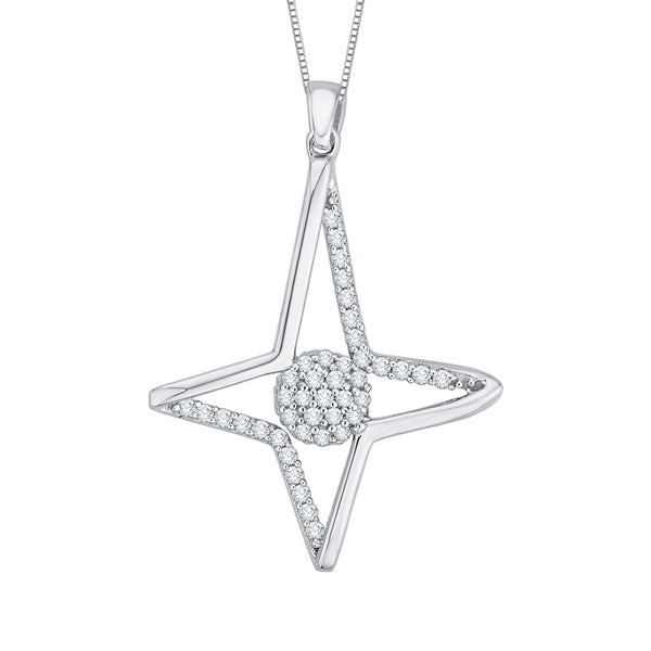 10K White Gold~White Diamond