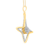 10K Yellow Gold~White Diamond