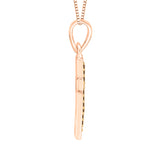 10K Rose Gold~Brown Diamond