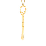10K Yellow Gold~Brown Diamond