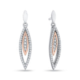 10K White and Rose Gold~JK | SI2/I1