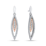 10K White and Rose Gold~JK | SI2/I1