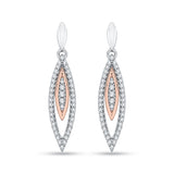 10K White and Rose Gold~GH | I2/I3