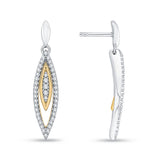 10K White and Yellow Gold~GH | I2/I3