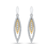 10K White and Yellow Gold~GH | I2/I3