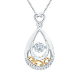 10K White and Yellow Gold~GH | I2/I3
