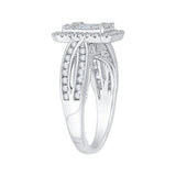 14K White Gold~GH | I1-I2