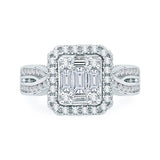 14K White Gold~GH | I1-I2