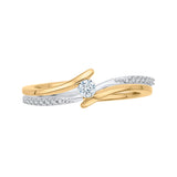 10K White and Yellow Gold~JK | SI2/I1
