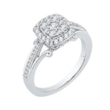 14K White Gold~GH | I1-I2