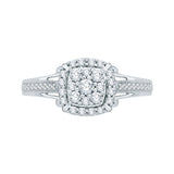 14K White Gold~GH | I1-I2