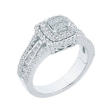 14K White Gold~GH | I1-I2