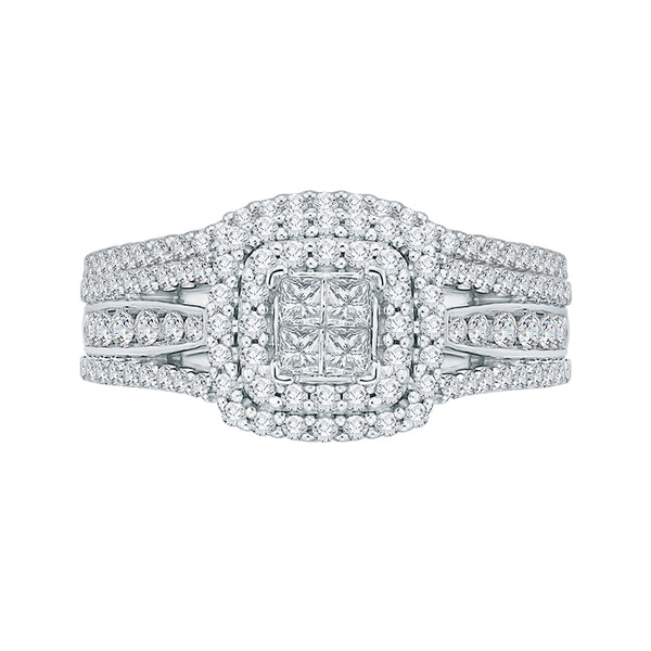 14K White Gold~GH | I1-I2