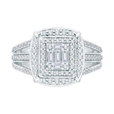 14K White Gold~GH | I1-I2