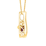 10K Yellow Gold~Ruby