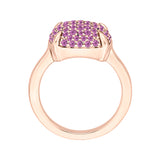 14K Rose Gold~Pink Sapphire 