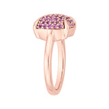 14K Rose Gold~Pink Sapphire 