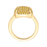 14K Yellow Gold~Yellow Sapphire 