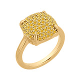 14K Yellow Gold~Yellow Sapphire 