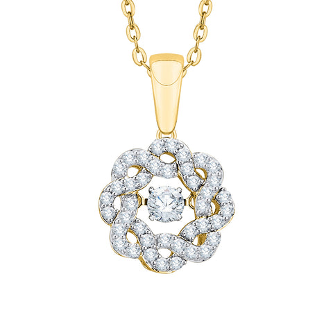 KATARINA Diamond Fashion Pendant Necklace (1/2 cttw GH, I2/I3)