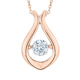 KATARINA Diamond Fashion Pendant Necklace (1/4 cttw)