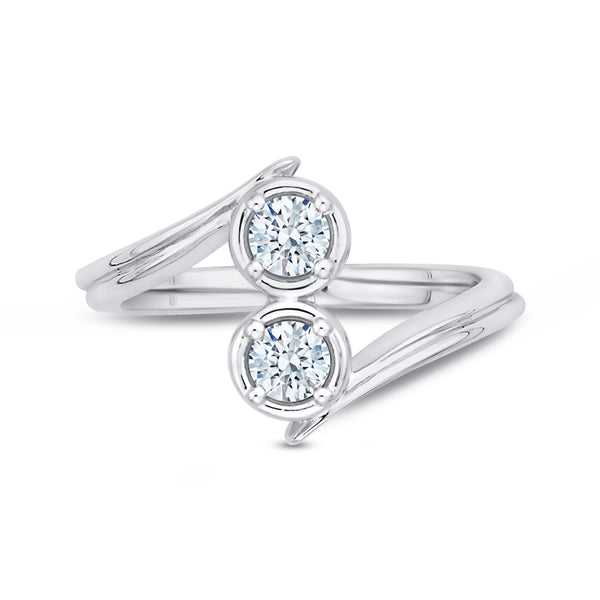 14K White Gold~GH | I1