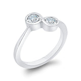 14K White Gold~GH | I1