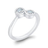 14K White Gold~GH | I1