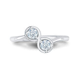 14K White Gold~GH | I1