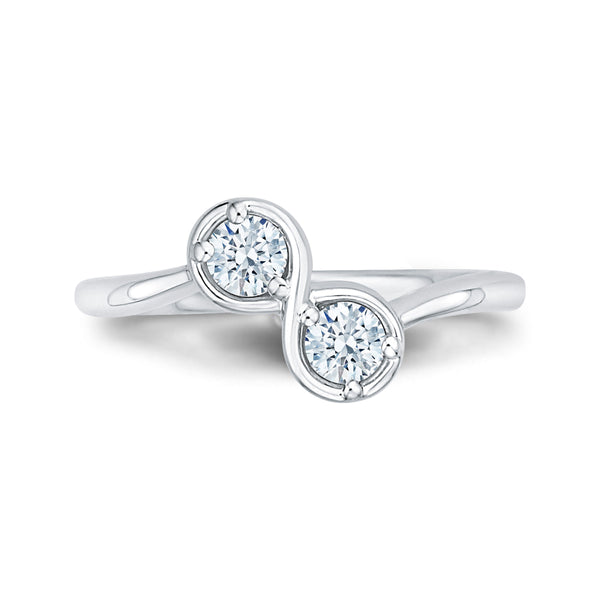 14K White Gold~GH | I1