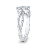 14K White Gold~GH | I1