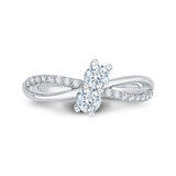 14K White Gold~GH | I1