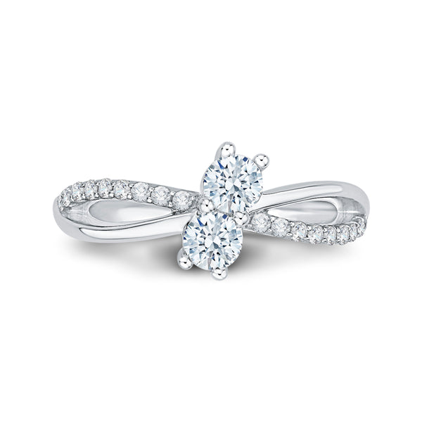 14K White Gold~GH | I1