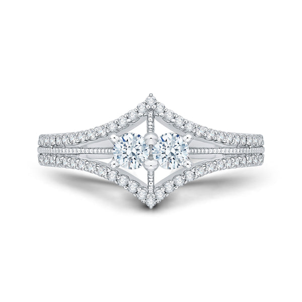 14K White Gold~GH | I1
