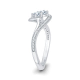 14K White Gold~GH | I1