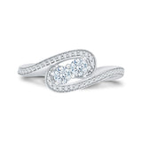 14K White Gold~GH | I1