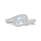 14K White Gold~GH | I1