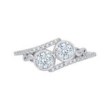 14K White Gold~GH | I1