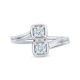 14K White Gold~GH | I1