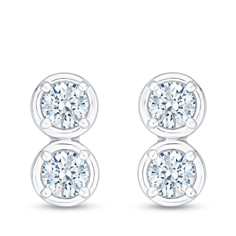 KATARINA Diamond Fashion Earrings (5/8 cttw)