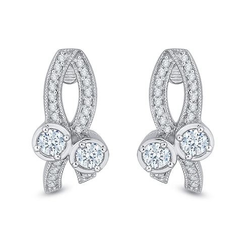 KATARINA Diamond Fashion Earrings (5/8 cttw)