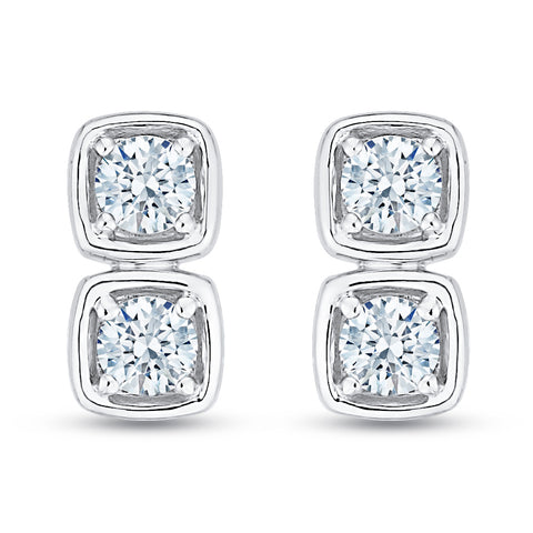 KATARINA Diamond Fashion Earrings (5/8 cttw)