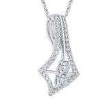 14K White Gold~GH | I1