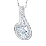 14K White Gold~GH | I1