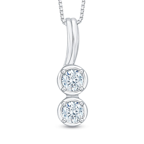 KATARINA Diamond Fashion Pendant Necklace (3/8 cttw)