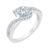 14K White Gold~GH | I1