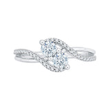 14K White Gold~GH | I1