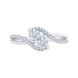 14K White Gold~GH | I1